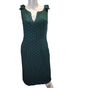 Tabitha Green Basket weave Knit Sheath Dress Sleeveless Size 4